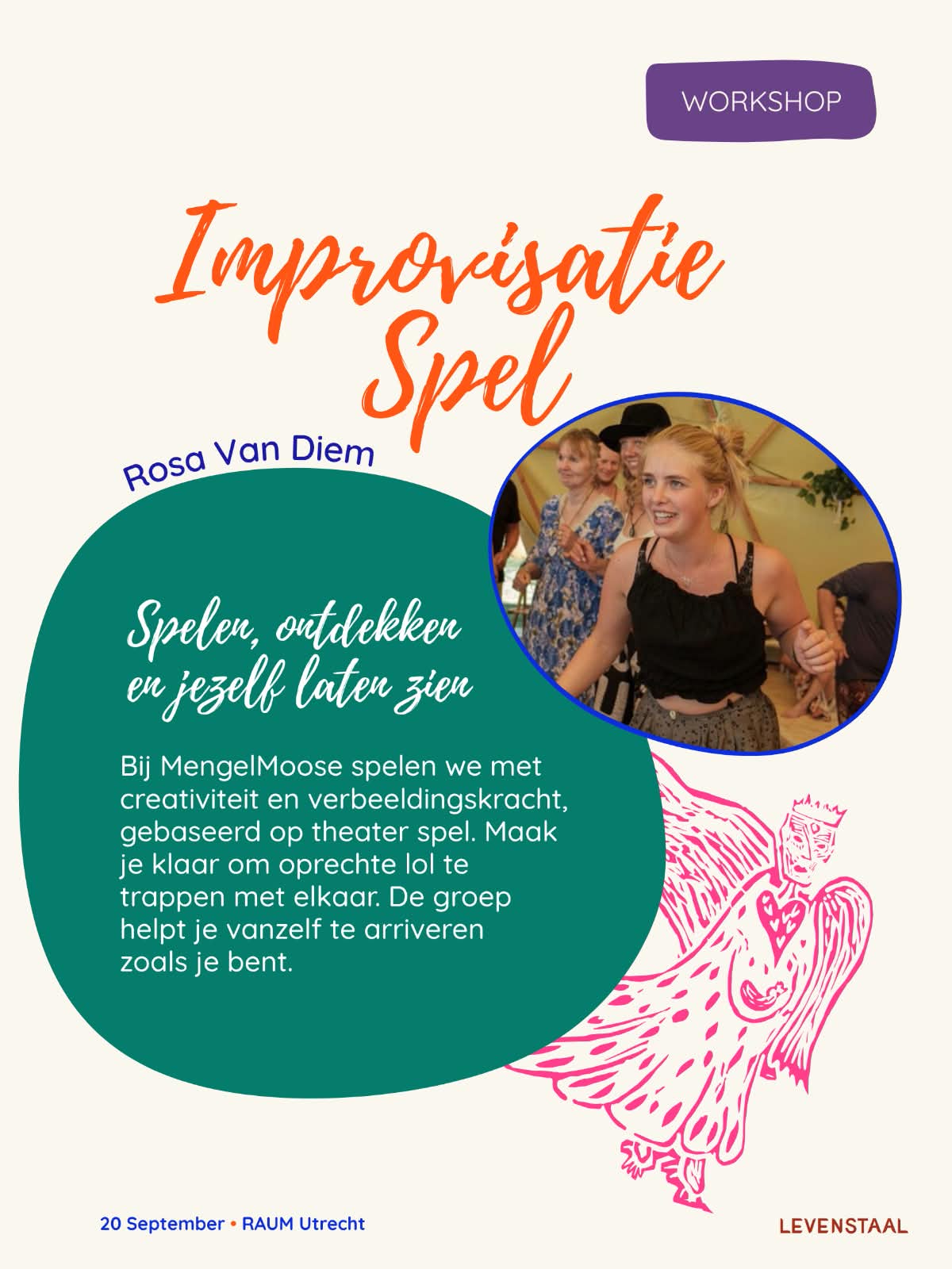 Improvisatie Spel – MengelMoose @ RAUM Utrecht